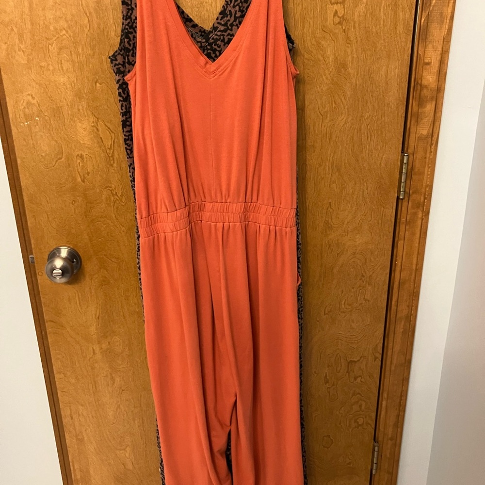 Bundle of 3 PACT jumpsuits sz small